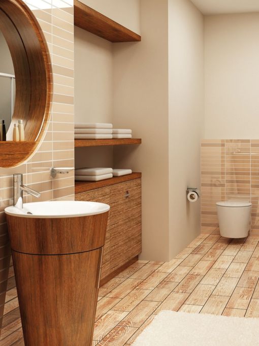 Holz Ablagen und Regale