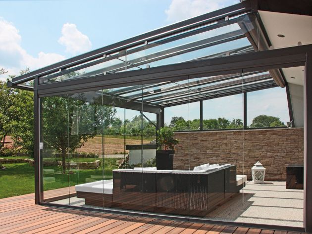 Überdachung-Sommergarten